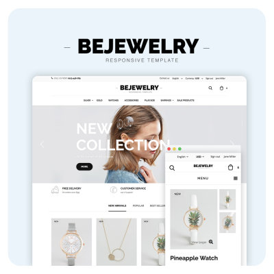 Bejewelry Prestashop 1.6 Responsive Theme
