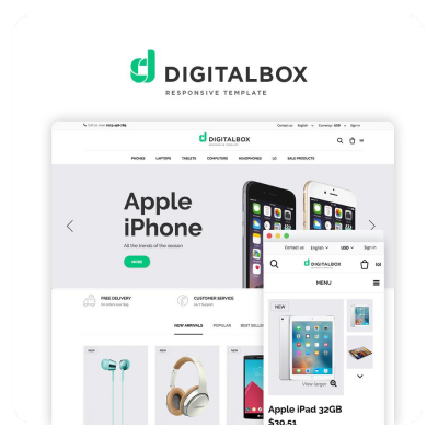 Digitalbox PrestaShop 1.6 Theme