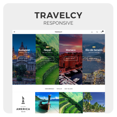 Travelcy Responsive Prestashop 1.6 Template 