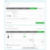 Payment methods are displayed according to the selected shipping method