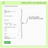 Additional files on the registration page